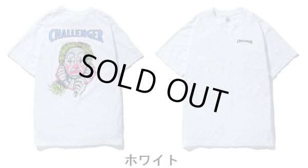 CHALLENGER [チャレンジャー] WASHED CLOWN TEE ウォッシュドクラウンT