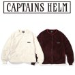 画像1: Captains Helm [キャプテンヘルム] #THERMOLITE BOA FLEECE JKT (WHITE,BURGUNDY) サーモライトボアフリースジャケット (ホワイト、バーガンディ) CH17-AW-J04 キャプテンズヘルム AGA     (1)