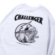 画像5: CHALLENGER [チャレンジャー] HIPPOPOTAMUS PRINTED C/N SWEAT ヒポポタマスプリンテッドC/Nスエット CLG-CS 018-005  (5)