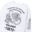 画像7: CHALLENGER [チャレンジャー] L/S CHALLENGE OR BUST TEE 　ロングスリーブチャレンジャーオアバーストTシャツ CLG-TS 018-011  (7)