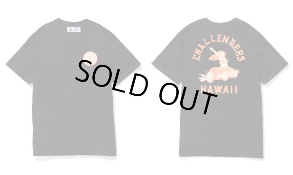画像3: CHALLENGER [チャレンジャー] HAWAIIAN PRINTED TEE ハワイアンプリンテッドTシャツ CLG-TS 018-002  (3)