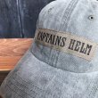 画像4: Captains Helm [キャプテンヘルム] MILITARY CAP (BLACK,OLIVE) ミリタリーキャップ (ブラック、オリーブ)  キャプテンズヘルム AHA     (4)