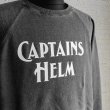 画像8: Captains Helm [キャプテンズヘルム]　PIGMENT CUT-OFF LOGO SWEAT [BLACK,PINK] ピグメントカットオフロゴスエット (ブラック、ピンク) CH18-AW-T06S AHA     (8)