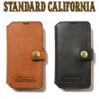 画像1: Button Works × STANDARD CALIFORNIA [ボタンワークス×スタンダードカリフォルニア] iPhone Case [Light Brown、Black] アイフォンケース　iPhoneX,Xs対応  (ライトブラウン、ブラック) AIS     (1)