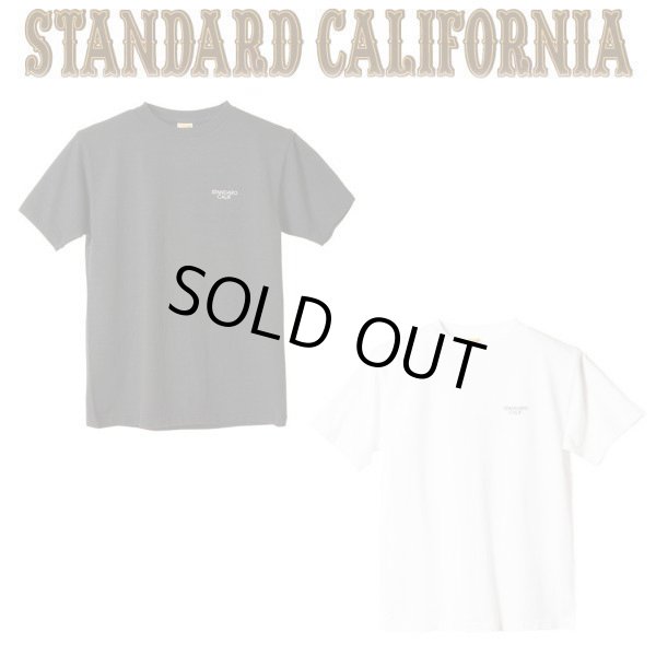 画像1: STANDARD CALIFORNIA [スタンダードカリフォルニア] SD Small Logo T [BLACK,WHITE] スモールロゴTシャツ  (ブラック、ホワイト) AIS     (1)
