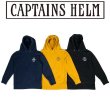 画像1: Captains Helm [キャプテンズヘルム] CALIFORNIA HOODIE [BLACK,MUSTARD,NAVY] カリフォルニアフーディー プルオーバーパーカー (ブラック、マスタード、ネイビー) CH19-AW-T12 AIA     (1)