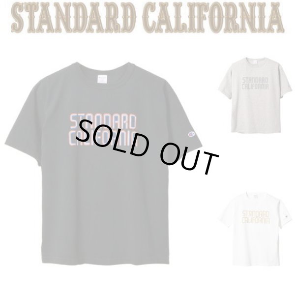 画像1: CHAMPION × STANDARD CALIFORNIA [チャンピオン×スタンダードカリフォルニア] T1011 [BLACK,GRAY,WHITE] T1011 Tシャツ (ブラック、グレー、ホワイト) AJS (1)
