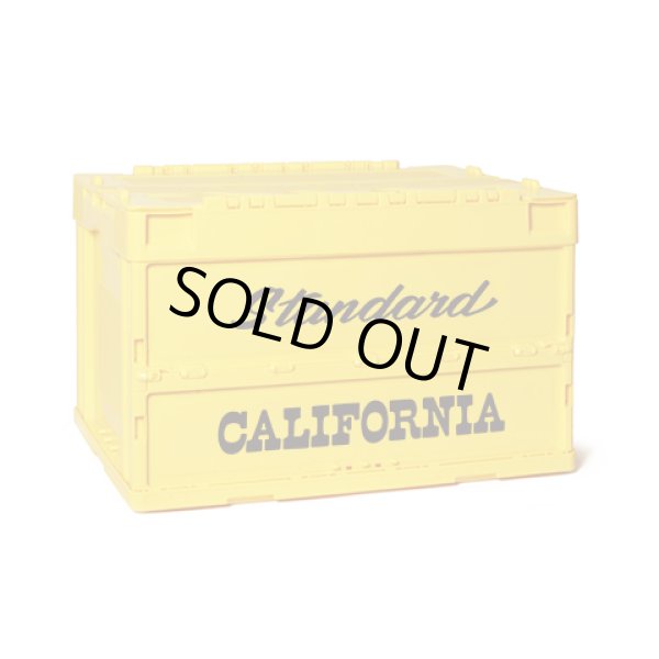 画像1: STANDARD CALIFORNIA [スタンダードカリフォルニア]  Folding Container [Yellow] フォールディングコンテナ  (イエロー) AKS (1)