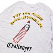 画像7: CHALLENGER  [チャレンジャー] L/S PUT THE SPARK TEE ロングスリーブプットザスパークTシャツ AKS (7)