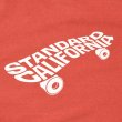画像4: STANDARD CALIFORNIA [スタンダードカリフォルニア] Stay Stoked T [Red] ステイストークTシャツ (レッド) AKS (4)