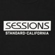 画像5: SESSIONS × STANDARD CALIFORNIA [セッションズ×スタンダードカリフォルニア] SESSIONS × SD Logo T [Black,White] ロゴTシャツ (ブラック、ホワイト) AKS (5)