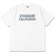 画像2: STANDARD CALIFORNIA [スタンダードカリフォルニア] Matthew Allen × SD Logo T [WHITE,NAVY] マシュー・アレン×SD　ロゴTシャツ (ホワイト、ネイビー) AKS (2)