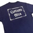 画像14: 別注 Captains Helm [キャプテンヘルム] LOGO HENRY NECK TEE (BLACK,WHITE,NAVY) ロゴヘンリーネックTシャツ (ブラック、ホワイト、ネイビー) キャプテンズヘルム BAA (14)