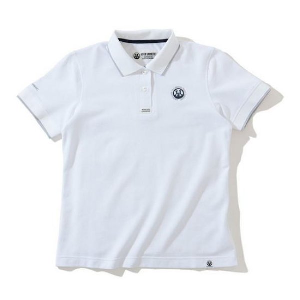 レディース HORN GARMENT ポロシャツ WHITE 38 M-