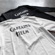 画像3: Captains Helm [キャプテンヘルム] BACTERIA-PROOF LOGO L/S TEE (WHITE,BLACK) バクテリアプルーフロゴロングスリーブTシャツ (ホワイト、ブラック)  キャプテンズヘルム BAA (3)
