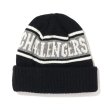 画像1: CHALLENGER [チャレンジャー] JACQUARD KNIT CAP（BLACK) ジャカードニットキャップ [ブラック] BAA (1)