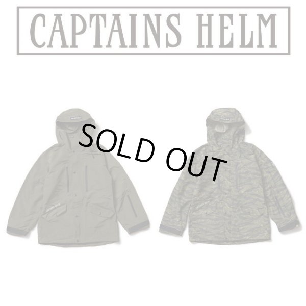 画像1: Captains Helm [キャプテンズヘルム] CAPTAIN'S 60/40 JACKET [OLIVE,TIGER CAMO] キャプテンズ60/40ジャケット (オリーブ、タイガーカモ)  BBS (1)