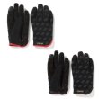 画像1: narifuri [ナリフリ] Cycle Glove [Black/Red,Solid Black] サイクルグローブ ペダル柄（ブラック/レッド、ソリッドブラック） BBA (1)