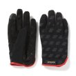 画像2: narifuri [ナリフリ] Cycle Glove [Black/Red,Solid Black] サイクルグローブ ペダル柄（ブラック/レッド、ソリッドブラック） BBA (2)
