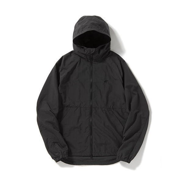 narifuri [ナリフリ] Pocketable windbreaker [Black,Yellow
