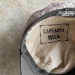 画像6: Captains Helm [キャプテンヘルム] CAPTAIN HAT [BLACK,BEIGE,WHITE] キャプテンハット (ブラック、ベージュ、ホワイト)  キャプテンズヘルム BBS (6)