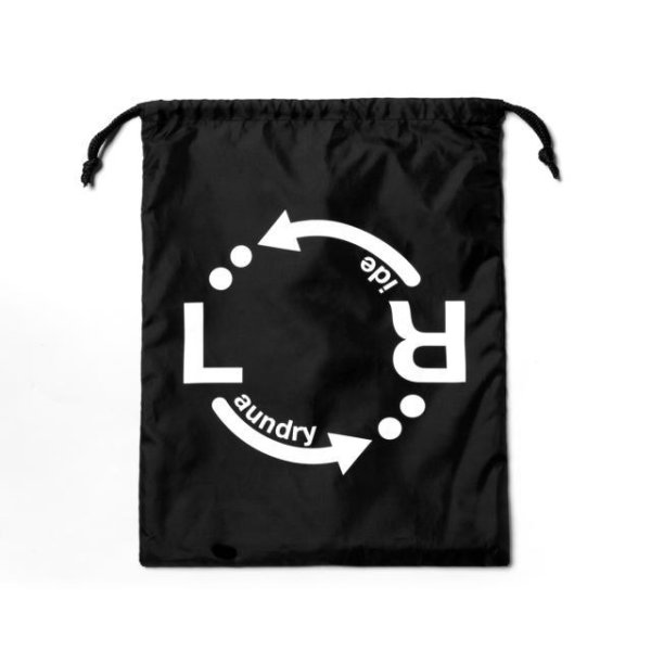 画像1: narifuri [ナリフリ×洗濯ブラザーズ] LAUNDRY POACH [Black] ランドリーポーチ（ブラック） BBA (1)