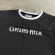 画像3: Captains Helm [キャプテンズヘルム] LOGO DOUBLE MESH TEE [BLACK,YELLOW,GRAY] ロゴダブルメッシュTシャツ　(ブラック、イエロー、グレー)  BBS (3)