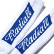 画像2: RADIALL [ラディアル] Flags 1PAC SOX LONG [WHITE] フラッグス1パックソックスロング (ホワイト)  BBA (2)