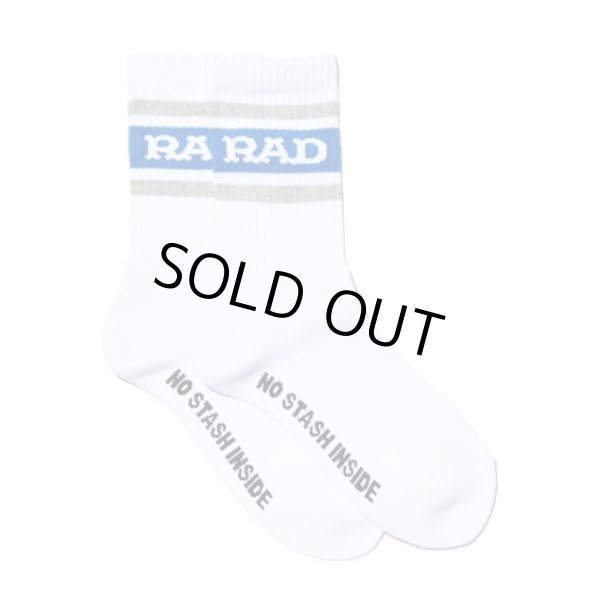 RADIALL [ラディアル] Mid Kick 1PAC SOX MID [WHITE,HEATHER