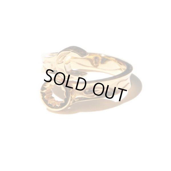 アクセサリー RADIALL CRAFTMAN - PINKY RING/GOLD RADIALL [ラディアル] Craftman PINKY RING [18K PLATED