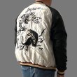 画像18: TAILOR TOYO [テーラー東洋] 1950s Style Acetate Souvenir Jacket “EAGLE” × “DRAGON & TIGER [Navy] 1950sスタイルアセテートスーベニアジャケット スカジャン ”イーグル”×"ドラゴン&タイガー"（ネイビー） BCS M,L (18)