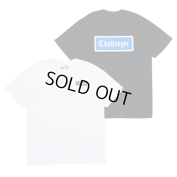 画像1: CHALLENGER [チャレンジャー] LOGO PATCH TEE ロゴパッチTシャツ BCS (1)