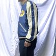 画像23: TAILOR TOYO [テーラー東洋] Mid 1950s Style Acetate Souvenir Jacket “TIGER”×“SPIDERWEB, SNAKE AND SKULL” [BLUE] ミッド1950sスタイルアセテートスーベニアジャケット スカジャン タイガー×スパイダーウェブ、スネーク&スカル（ブルー） BCS M,L,XL (23)