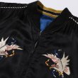 画像6: TAILOR TOYO [テーラー東洋] 1950s Style Acetate Souvenir Jacket KOSHO&CO” Special Edition [Black] 1950sアセテートスーベニアジャケット スカジャン 港商 ”ドラゴン＆タイガー”×"イーグル"（ブラック） BCS 特大、特々大 (6)