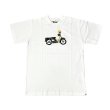 画像1: O.K. [オーケー] SUPER CUB S/S TEE [White] スーパーカブショートスリーブTシャツ 手刺繍 (ホワイト)  BCS (1)