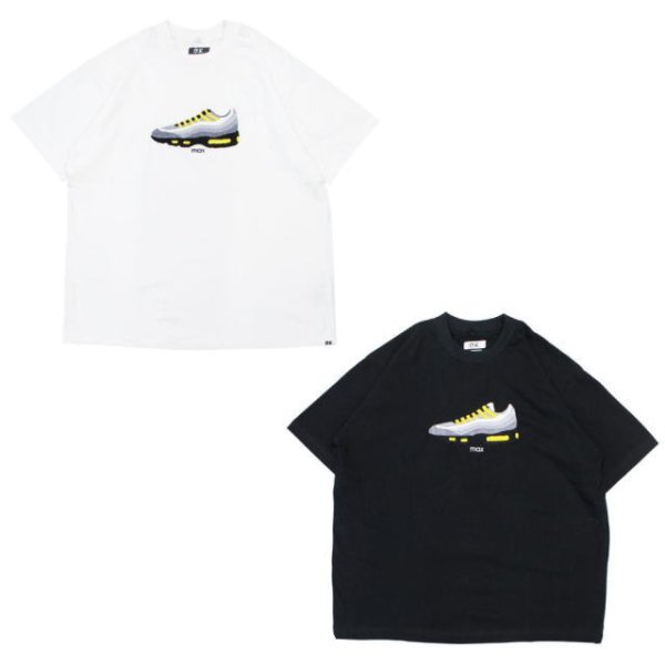 画像1: O.K. [オーケー] MAX S/S TEE [White,Black] マックスショートスリーブTシャツ 20cm手刺繍 (ホワイト、ブラック)  BCS (1)