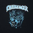 画像3: CHALLENGER [チャレンジャー] THUNDER WOLF TEE サンダーウルフシャツ BCA (3)