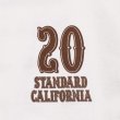 画像5: 8月31日販売12時〜 STANDARD CALIFORNIA [スタンダードカリフォルニア] SD 20th Anniversary Logo T.２０周年ロゴＴシャツ BCA (5)