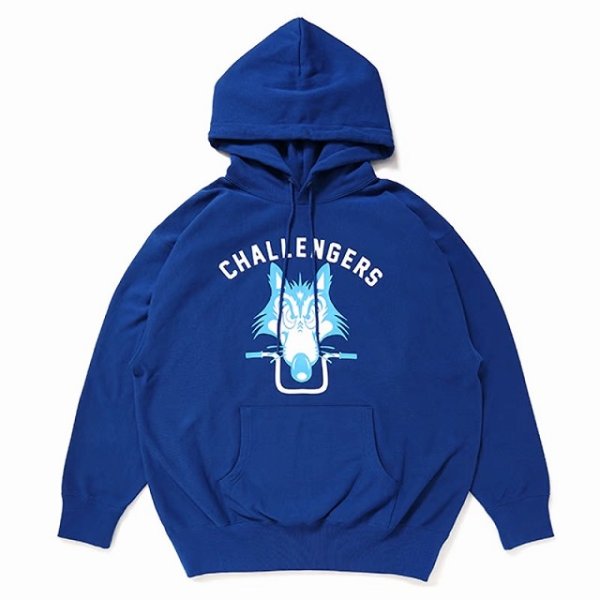 画像4: CHALLENGER [チャレンジャー] WOLF MC HOODIE ウルフMCフーディ BDS (4)
