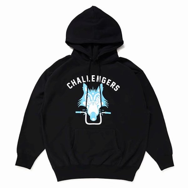 画像5: CHALLENGER [チャレンジャー] WOLF MC HOODIE ウルフMCフーディ BDS (5)