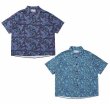 画像1: CHALLENGER [チャレンジャー] S/S PAISLEY SHIRT S/Sペイズリーシャツ BDS (1)