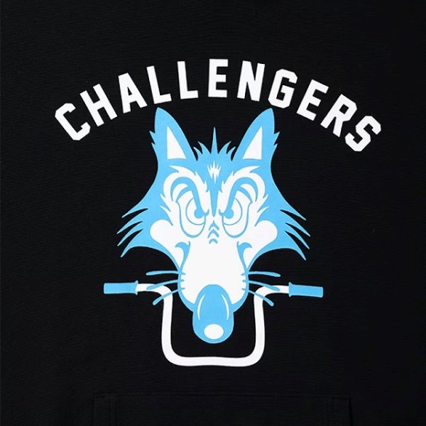 画像8: CHALLENGER [チャレンジャー] WOLF MC HOODIE ウルフMCフーディ BDS (8)