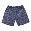 画像4: CHALLENGER [チャレンジャー] PAISLEY COTTON TWILL SHORTS ペイズリーコットンツイルショーツ BDS (4)