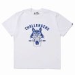 画像2: CHALLENGER [チャレンジャー] WOLF MC TEE ウルフMC Tシャツ BDS (2)
