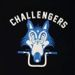 画像4: CHALLENGER [チャレンジャー] WOLF MC TEE ウルフMC Tシャツ BDS (4)