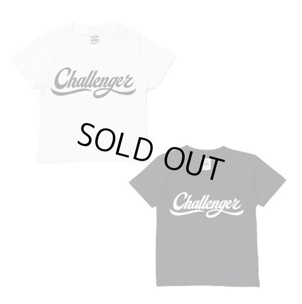 画像1: CHALLENGER [チャレンジャー] KIDS SCRIPT LOGO TEE  キッズスクリプトロゴTシャツ BDS (1)