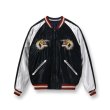 画像3: TAILOR TOYO [テーラー東洋] Early 1950s Style Acetate Souvenir Jacket “DRAGON HEAD” × “ROARING TIGER” [NAVY] アーリー1950sアセテートスーベニアジャケット スカジャン ”ドラゴンヘッド”×"ロアリングタイガー"（ネイビー） BDS M、L (3)