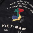 画像3: TAILOR TOYO [テーラー東洋] Mid 1960s Style Cotton Vietnam Jacket “VIETNAM MAP” [Black] 1960sコットンベトナムジャケット ”ベトナムマップ"（ブラック） BDS L、XL (3)
