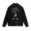 画像2: TAILOR TOYO [テーラー東洋] Mid 1960s Style Cotton Vietnam Jacket “VIETNAM MAP” [Black] 1960sコットンベトナムジャケット ”ベトナムマップ"（ブラック） BDS L、XL (2)