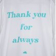 画像4: melple(メイプル) × SALVAGE PUBLIC (サルベージパブリック) Thank you Short sleeve サンキューショートスリーブ Tシャツ BDS (4)